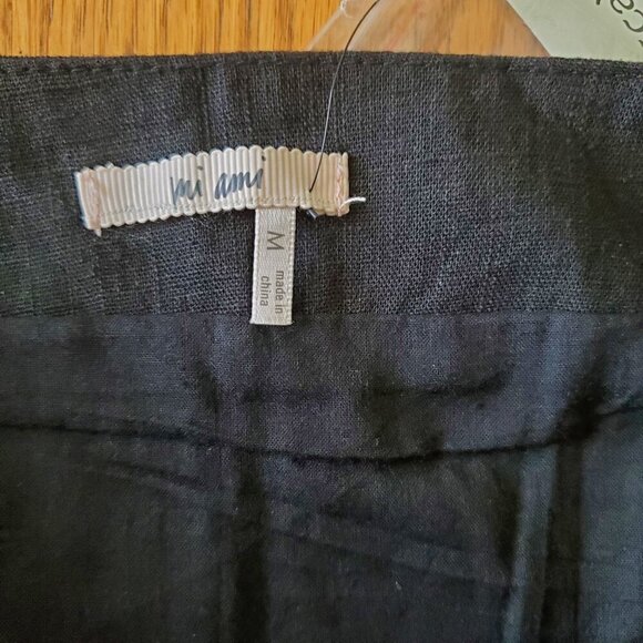 francesca's Beautiful BOHO Embroidered Linen Blend Skirt Size Med NWT - Picture 13 of 15